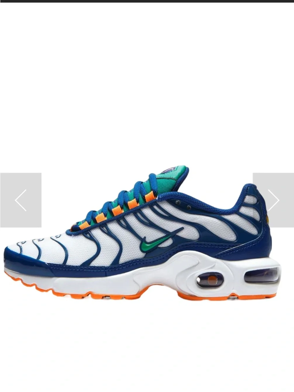 Nike Air Max Plus Neptune Green, White, Blue